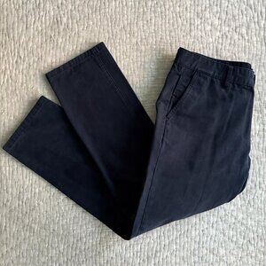 ASOS BUSINESS CASUAL PANTS TROUSERS KHAKIS CHINOS NAVY BLUE 100% COTTON (34x29)